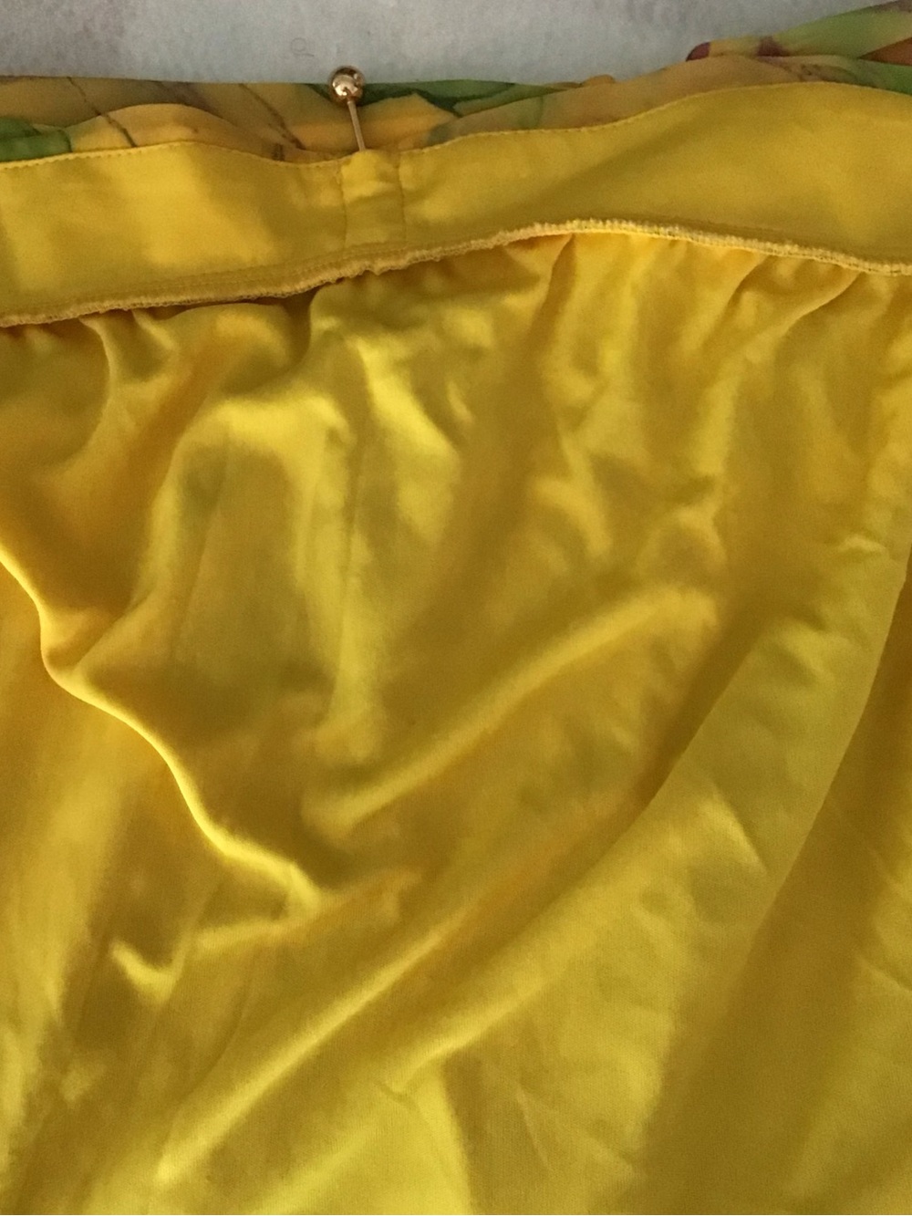 57 Fashion Nova Yellow Combo Willow Maxi Dress - Picture 7 of 9